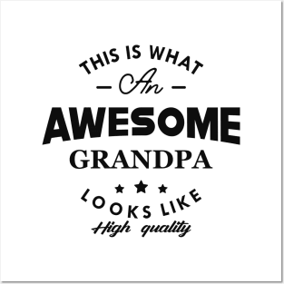 Grandpa - This is what an awesome grandpa looks like Posters and Art